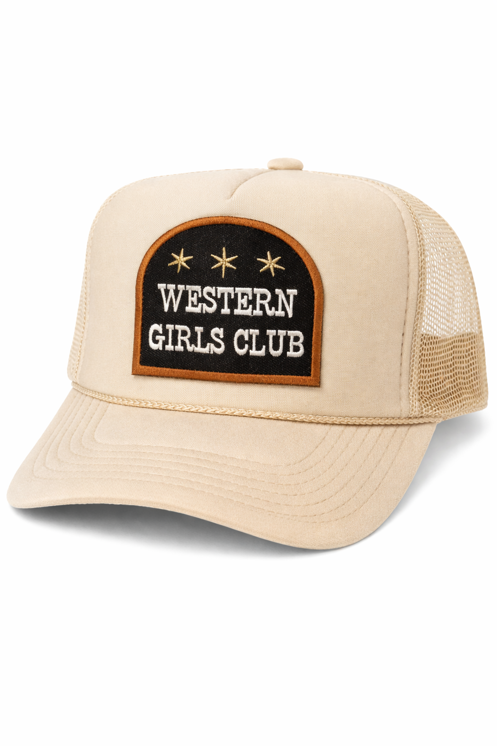 Western Girls Club Trucker Hat | Cowgirl Snapback Cap | Country Concert Western Hat