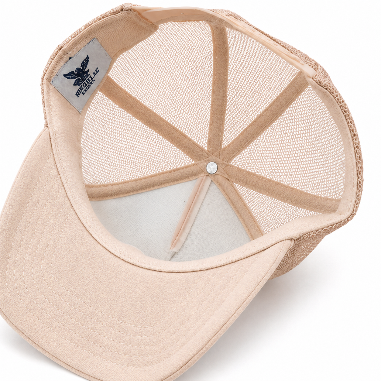 Yee Haw Rope Trucker Hat – Western Cowgirl Cap – Neutral Beige Mesh Snapback – Country Western Style Hat – Rodeo Outfit Accessory