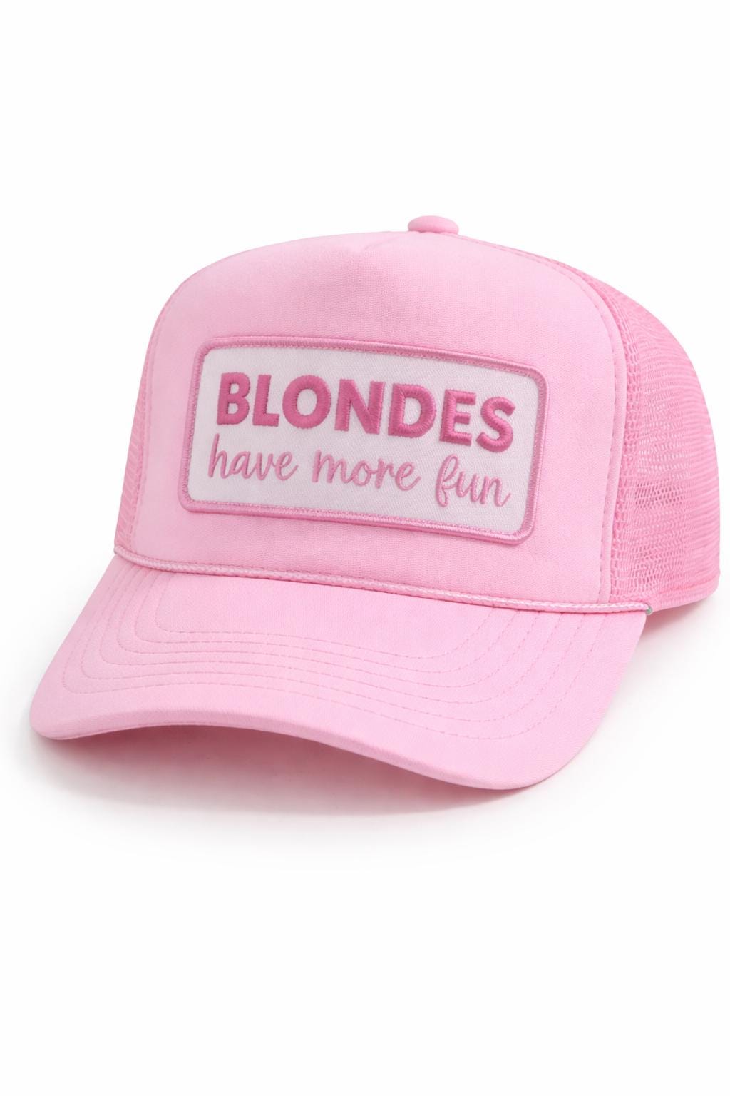 Pink Trucker Hat | Blondes Have More Fun Bachelorette Girls Trip