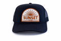 Sunset Chaser Trucker Hat | Coastal Beach Cap | Summer Ocean Vibes