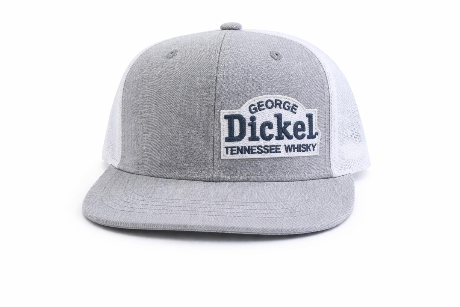 George Dickel Tennessee Whisky Trucker Hat | Grey Embroidered Whiskey Cap