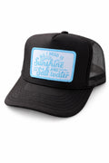 Sunshine Salt Water Trucker Hat – Beach Hat – Summer Trucker Cap – Coastal Vibes Hat – Vacation Hat for Women
