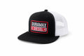 Duramax Diesel Trucker Hat – Black White Snapback, Mesh Back Cap, Flat Bill Hat, Diesel Truck Hat, Gift for Him