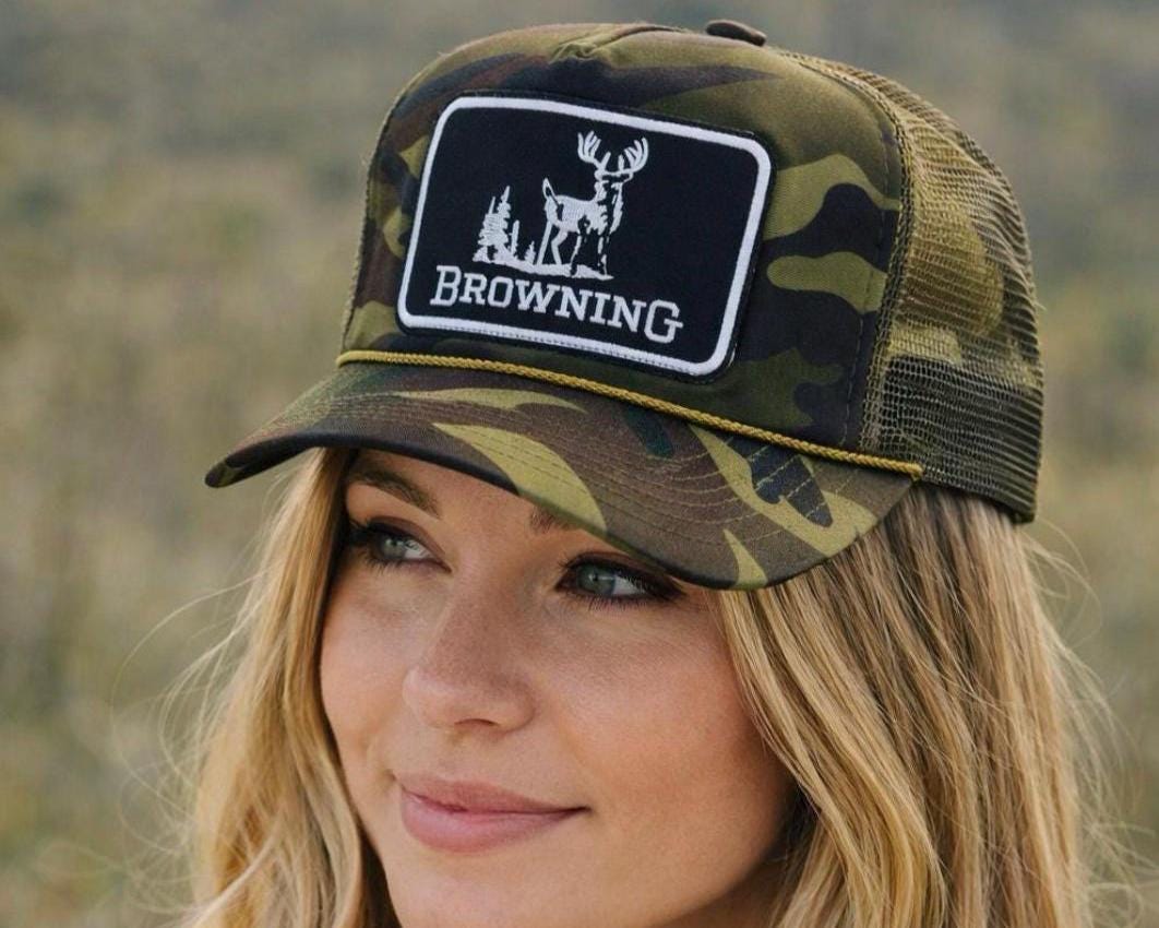 Browning Camo Trucker Hat
